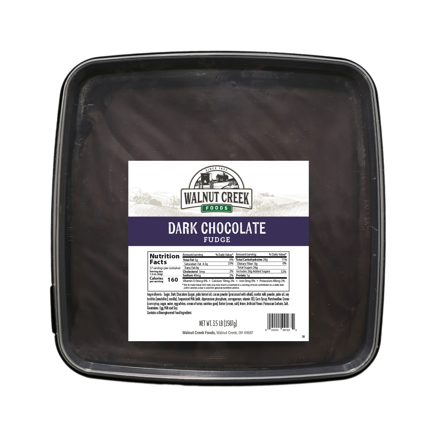 Fudge - Slab Dark Chocolate WC 2 pk