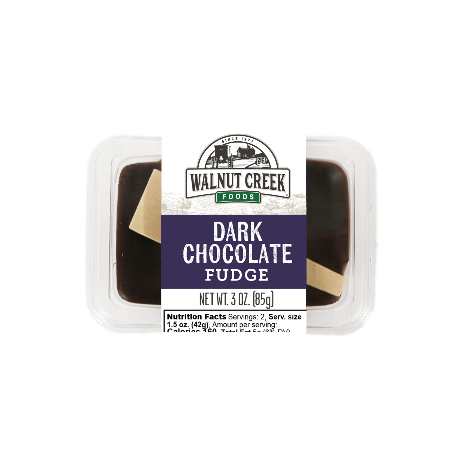 Fudge - Cup Dark Chocolate WC 3 oz