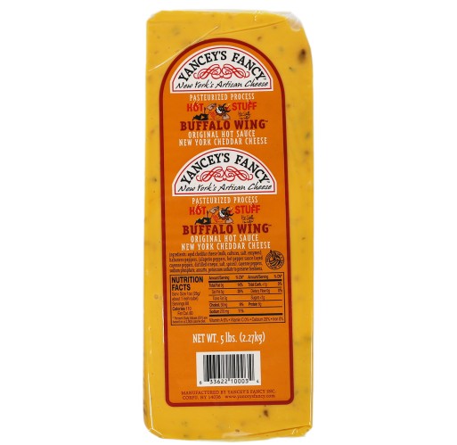 Cheddar - Buffalo Wing Hot Sauce Loaf YF