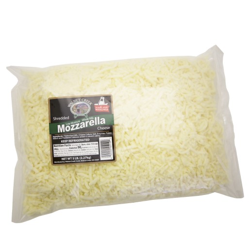 Mozzarella - Shredded Whole Milk WC 5 lb
