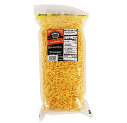 Cheddar - Mild Shredded WC 2 lb