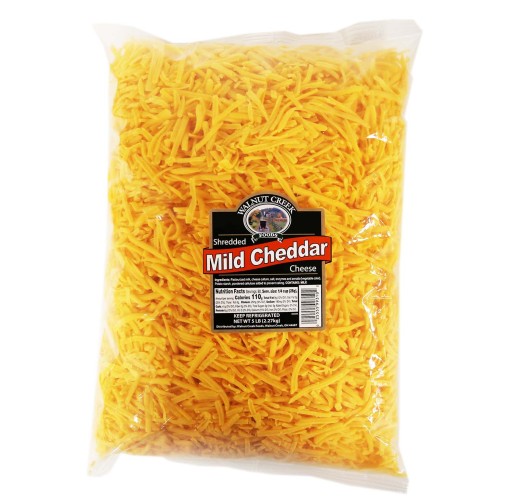 Cheddar - Mild Shredded WC 5 lb