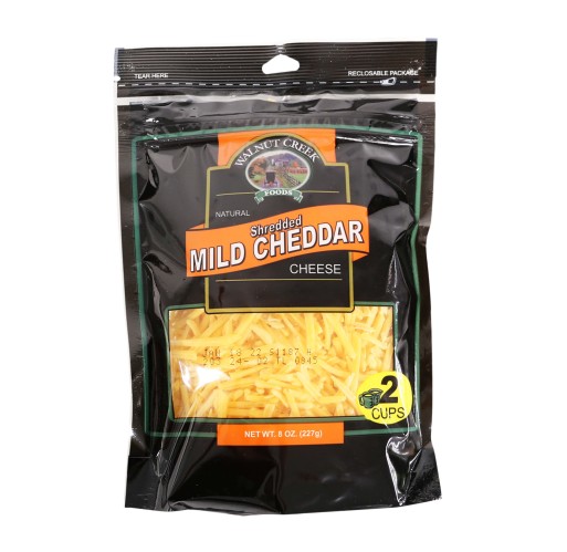 Cheddar - Mild Shredded WC 8 oz