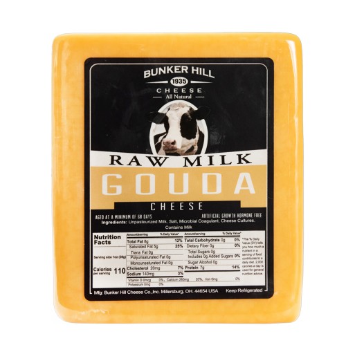 Gouda - Raw Milk Half Loaf BH 3.5 lb