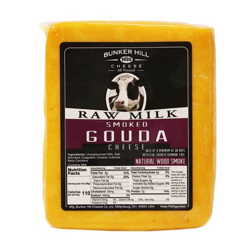 Gouda - Smoked Raw Milk Half Loaf BH 3.5 lb