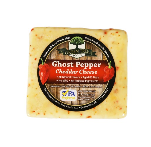 Cheddar - Ghost Pepper Bars 7.5 oz Green Tree