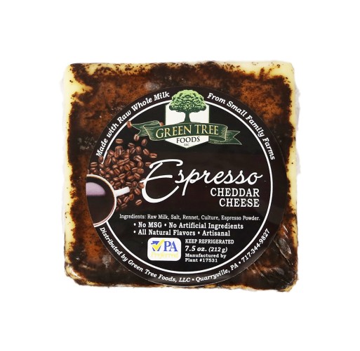 Cheddar - Espresso Bars 7.5 oz Green Tree