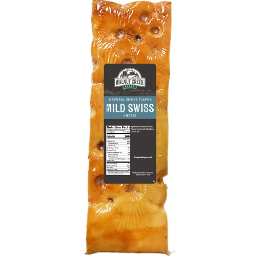 Swiss - Smoked Mild Cuts WC 8 lb