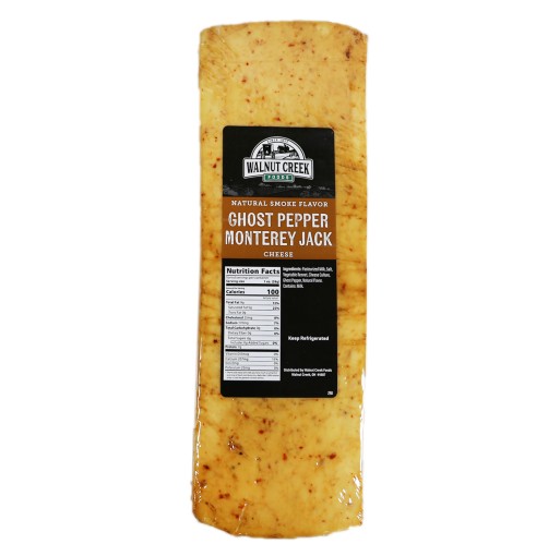 Monterey Jack - Ghost Pepper Smoked Loaf WC 3.5 lb