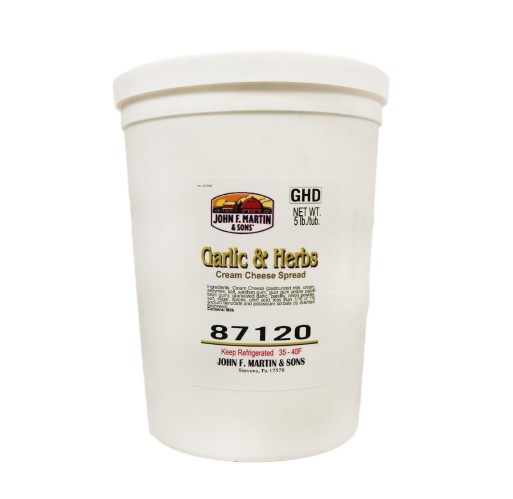 Cream Cheese Spread - JFM Garlic & Herb