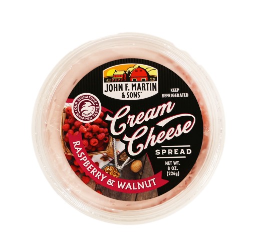 Cream Cheese Spread - Raspberry Walnut 8 oz