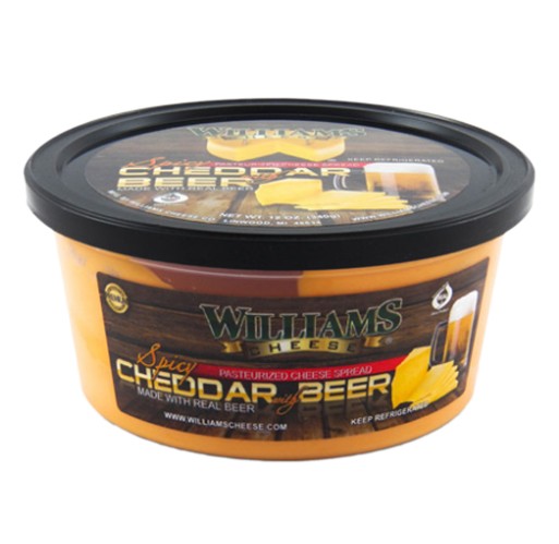 Cheese Spread - Spicy Cheddar w/Beer Cheese Williams