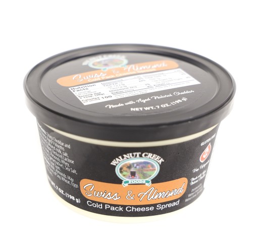 Cheese Spread - Swiss & Almond WC 7 oz