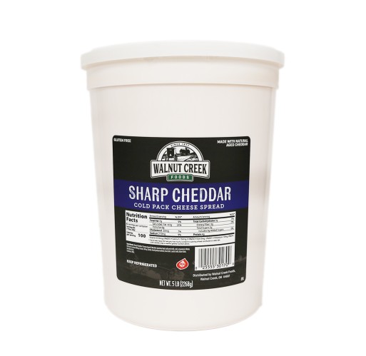 Cheese Spread - Sharp Cheddar WC 5 lb