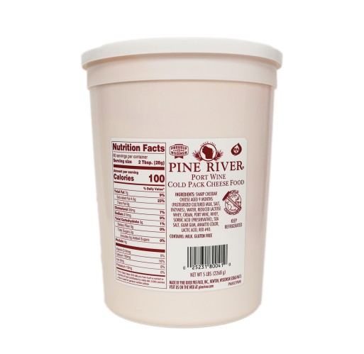 Cheese Spread - Port Wine WC 5 lb