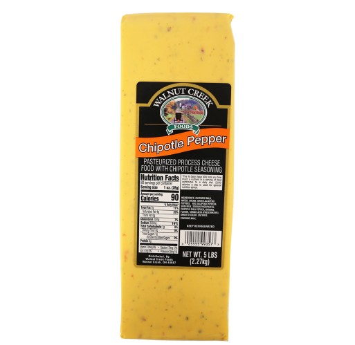 Chipotle Pepper Cheese - Loaf WC 5 lb