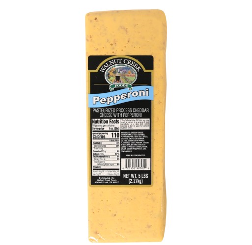 Pepperoni Cheese - Loaf WC 5 lb