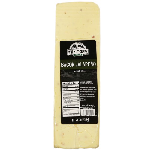 Bacon Jalapeño Cheese -  Loaf WC 5 lb