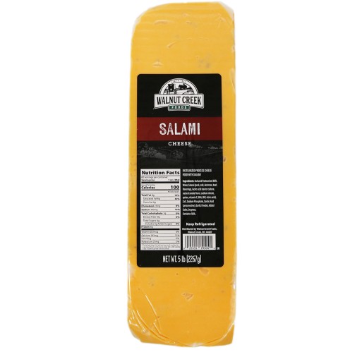 Salami Cheese - Loaf WC 5 lb