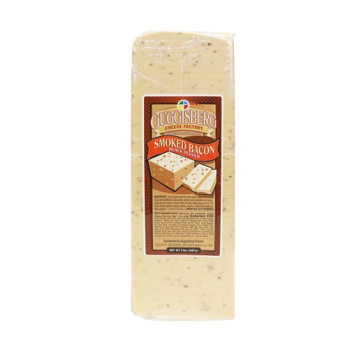 Bacon Cheese - Smoked Black Pepper Loaf GUGGI 5 lb
