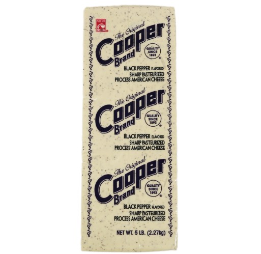 American - Sharp Black Pepper Loaf Cooper