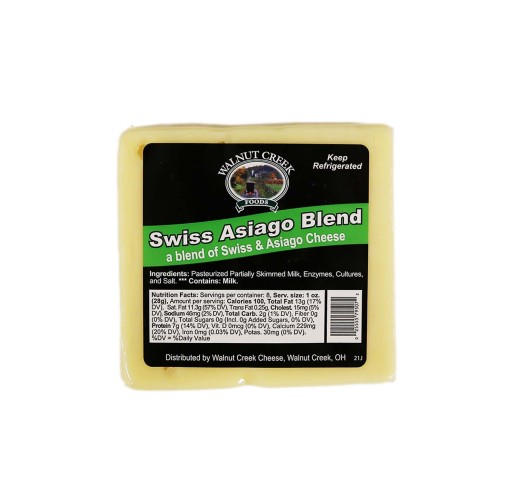 Swiss Asiago - Bars WC 8 oz