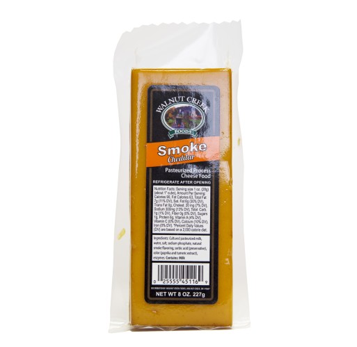 Cheddar - Smoked Bars WC 8 oz SS