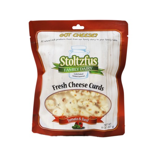 Cheese Curds - Tomato Basil Stoltzfus 8 oz