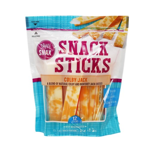 Colby Jack - Sticks Savvy Snax 9 oz