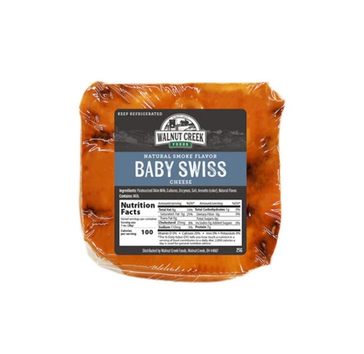 Baby Swiss - Smoked Chunks WC PP