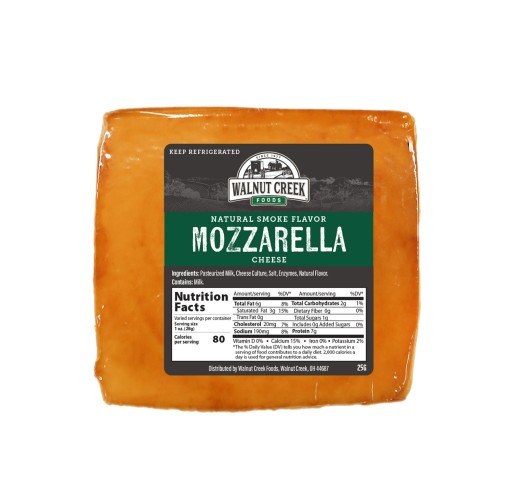 Mozzarella - Smoked Chunks WC PP