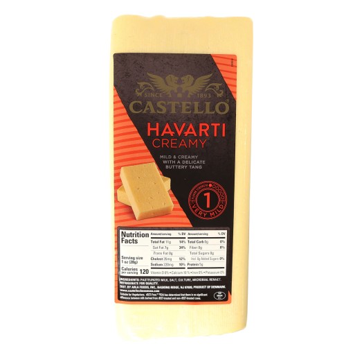 Havarti - Danish Loaf 9 lb