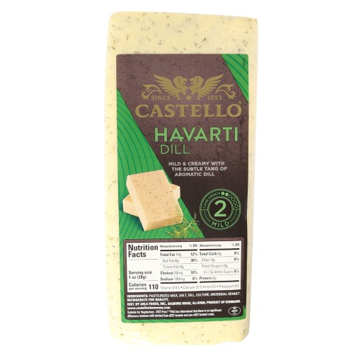 Havarti - Danish DILL Loaf 9 lb