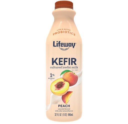 Kefir - Peach Lifeway 32 oz