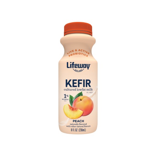 Kefir - Peach Lifeway 8 oz
