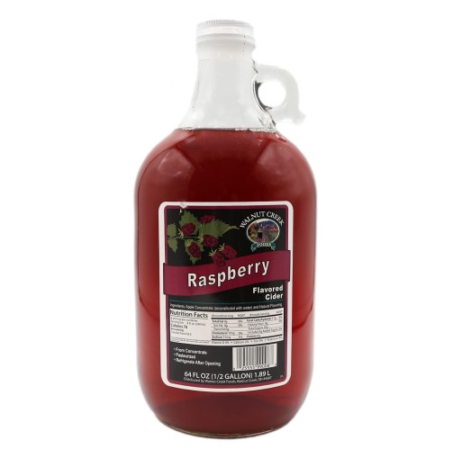 Cider - Raspberry WC Half Gallon Glass