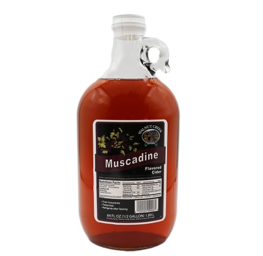 Cider - Muscadine WC Half Gallon Glass