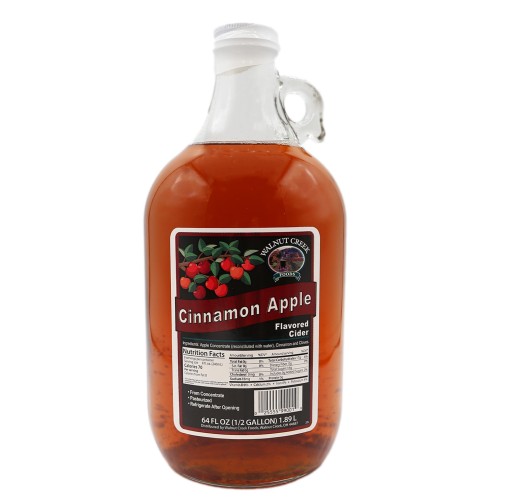 Cider - Cinnamon Apple WC Half Gallon Glass