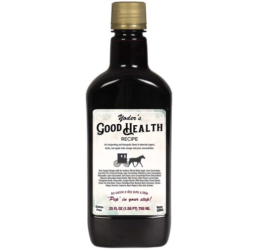 Vinegar - Raw Organic Yoder's Herbal Tonic 25 oz