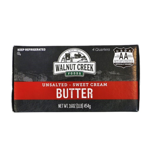 Butter - Unsalted Quarters  WC