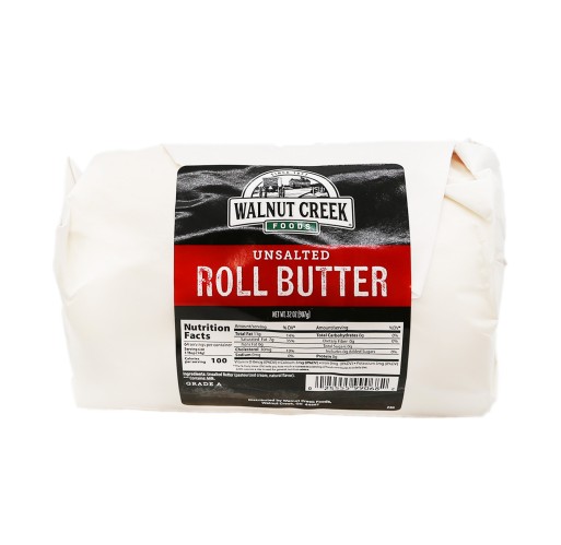 Butter - Unsalted Roll WC 2 lb
