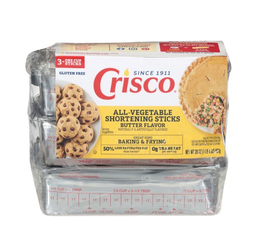 Shortening - Sticks Butter Flavor Crisco 20 oz