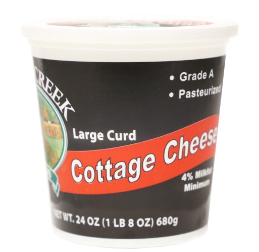 Cottage Cheese - Regular Large Curd WC 24 oz