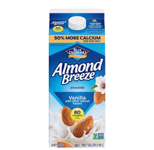 Almond Milk – Vanilla Almond Breeze