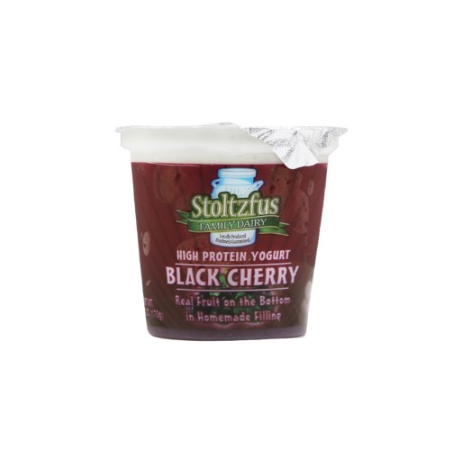 Yogurt - Black Cherry Stoltzfus 6 oz