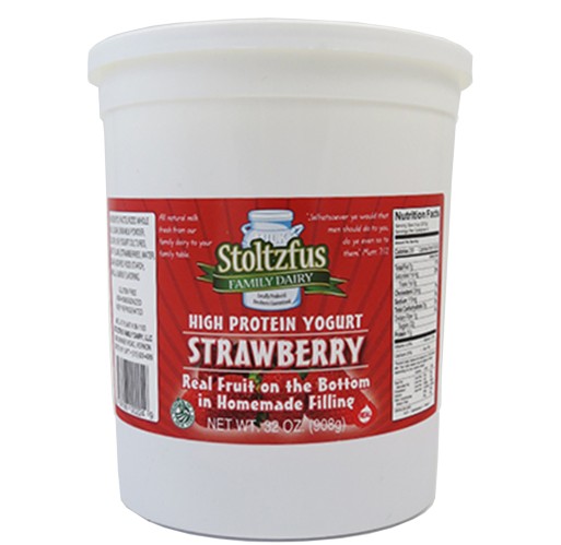 Yogurt - Strawberry Stoltzfus 32 oz