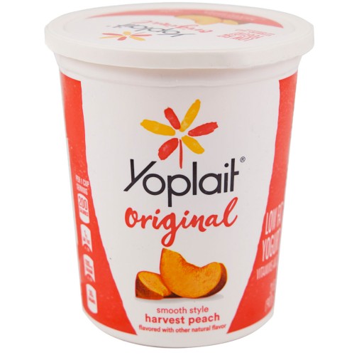 Yogurt - Peach Yoplait 32 oz