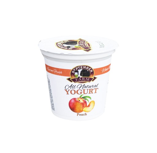 Yogurt - Peach Sept. Farm 6 oz