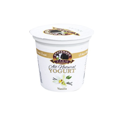 Yogurt - Vanilla Sept. Farm 6 oz