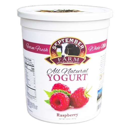 Yogurt - Raspberry Sept. Farm 32 oz